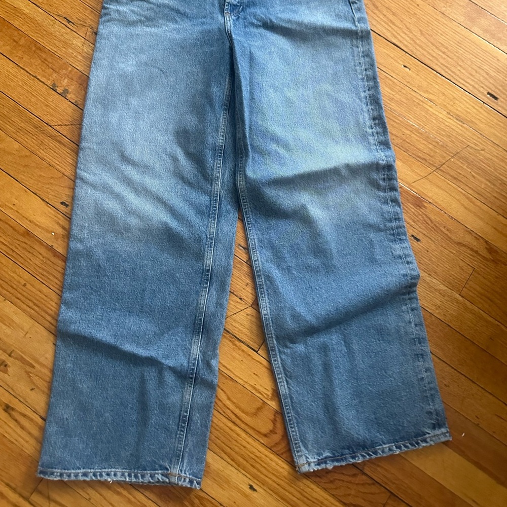 Agolde Low Slung Baggy Jeans NWT Size 28 - Picture 12 of 12